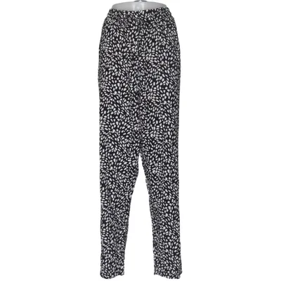 Bukser (Sort, Hvid) fra New Look Curves Viscose