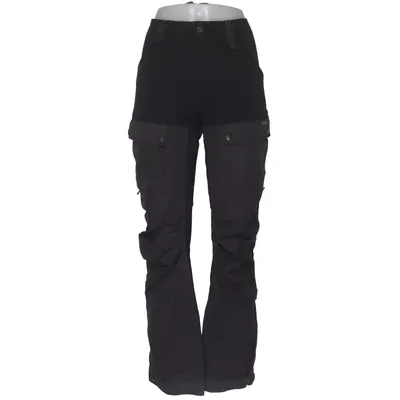 Pantalon d'extérieur (Noir, Gris) de Fjällräven Élasthane, Polyamide