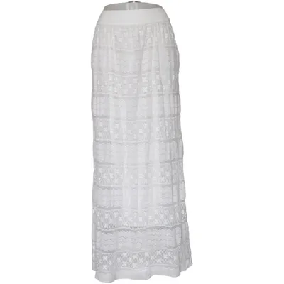 Maxi rok (Wit) van Colloseum Polyester