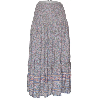 Maxi skirt (Blue, Multicolored) from Made in italy Viscose