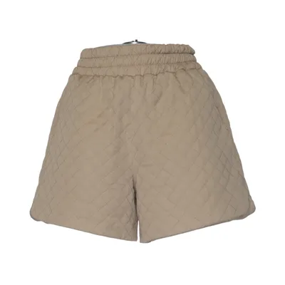 Korte broek (Beige) van M-KAE Elastaan, Polyester, Viscose