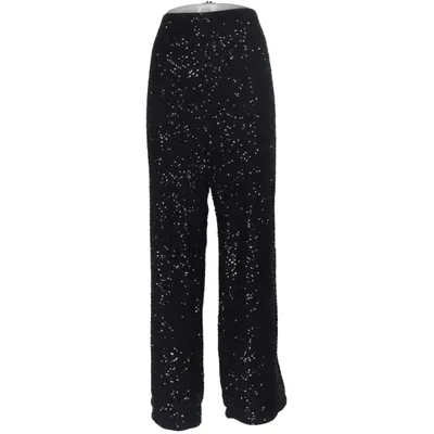 Broek (Zwart, Zilver) van H&M Elastaan, Polyester
