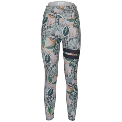 Sports tights (Green, Beige, Multicolored) from Stronger Elastane, Recycled polyester