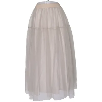 Jupe en tulle (Beige) de Andiata Polyamide, Polyester