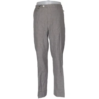 Pantalon de costume (Beige) de Corneliani Soie, Laine