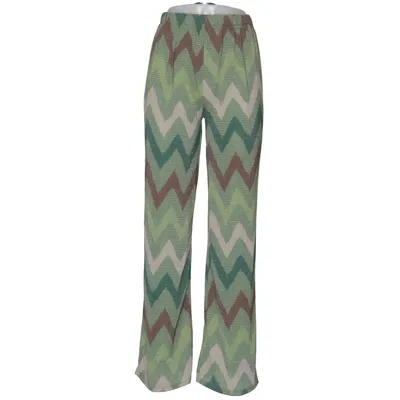 Palazzobyxor (Grön, Beige, Flerfärgad) från Senes Elastan, Polyester