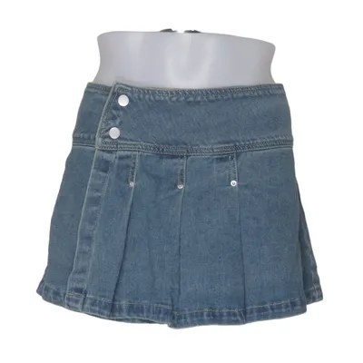Denim skirt (Blue) from Cider Polyester, Recycled cotton, Viscose
