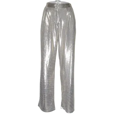 Bukser (Guld) fra Atelier Evène Elastan, Polyester