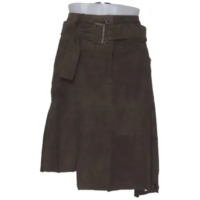Leren rok (Bruin) van NÖR Denmark
