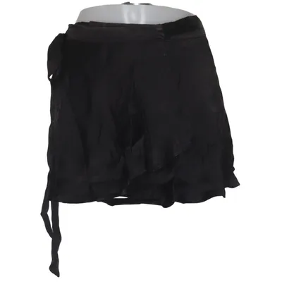 Jupe portefeuille (Noir) de Bershka Polyester, Élasthane