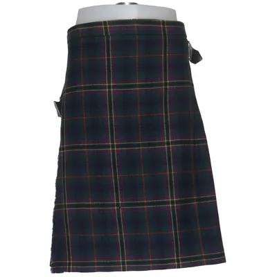 Kilt (Blå, Grøn, Flerfarvet) Uld