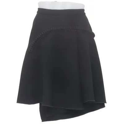 Skirt (Black) from Carven Acetate, Polyester, Viscose