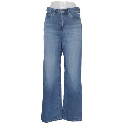 Spijkerbroek (Blauw) van Uniqlo Jeans Polyester, Gerecycled katoen