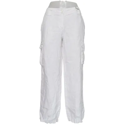 Cargo broek (Wit) van Add It Linnen