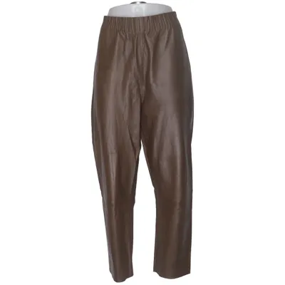 Læderbukser (Brun) fra Ril's Læder, Polyester