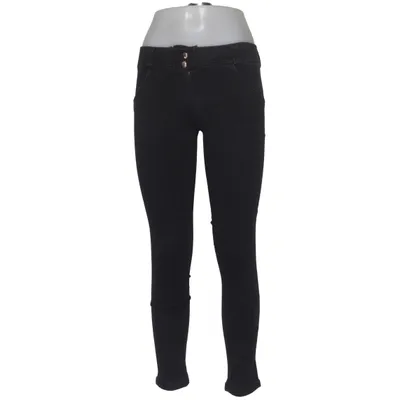 Spijkerbroek (Zwart) van Diabless Katoen, Elastaan, Polyester