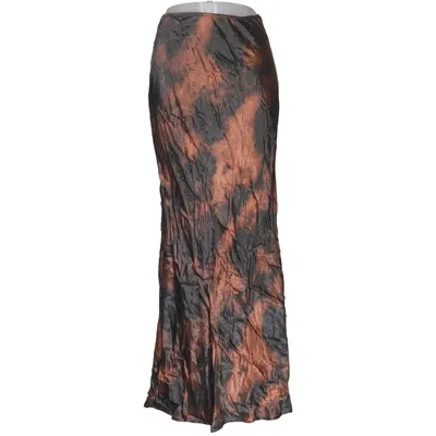 Jupe longue (Orange, Gris) de Topshop Viscose