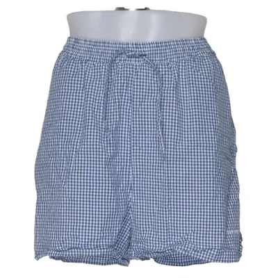 Short de pyjama (Bleu, Blanc) de Studio Feder Coton biologique