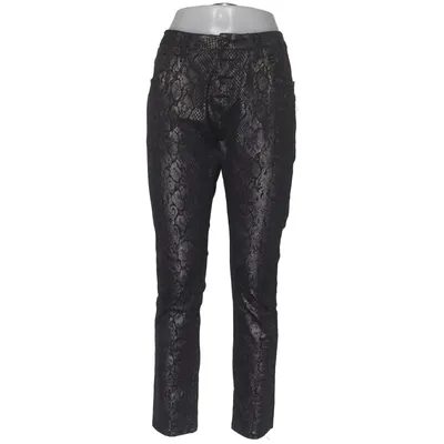 Jeans (Schwarz, Silber) von Place du Jour Baumwolle, Elasthan