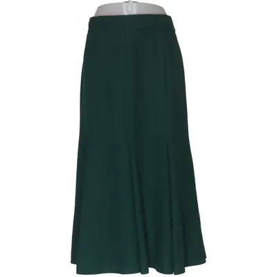 Långkjol (Grön) från Le Truc Polyester, Viskos, Ull