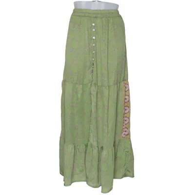 Maxi rok (Groen, Beige) van Sissel Edelbo