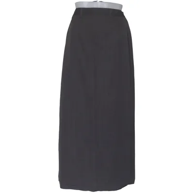 Maxi nederdel (Grå) fra Butler Polyester, Uld