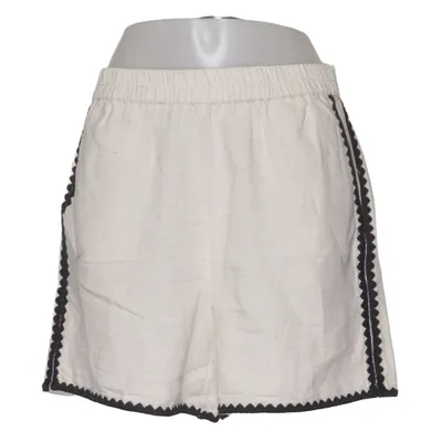 Short (Beige, Noir) de Vero Moda Coton, Élasthane, Viscose