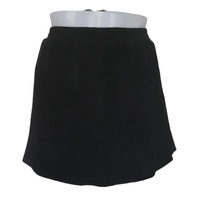 Jupe (Noir) de Fall Winter Spring Summer Cuir, Polyester, Viscose
