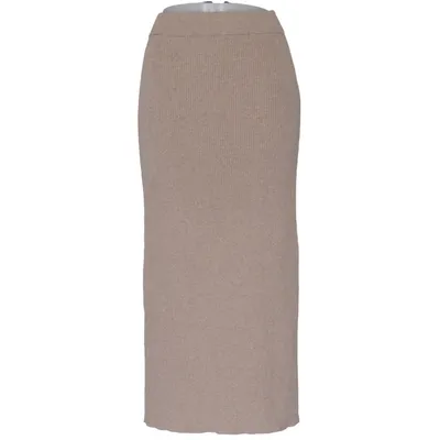 Jupe longue (Knitted Midi Skirt) de Nu-In Coton recyclé, Polyester recyclé