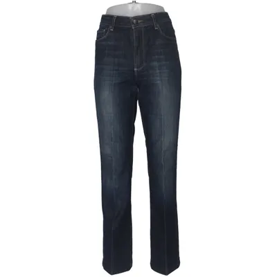 Spijkerbroek (Blauw) van Paige Katoen, Polyester