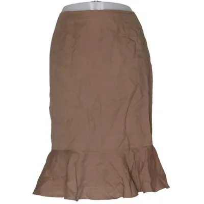 Jupe (Marron) de Kellermann Lin, Polyester, Viscose