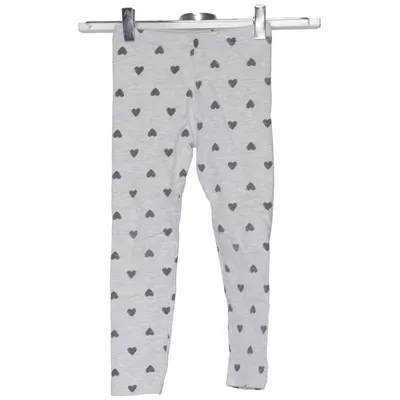 Leggings (Grijs, Zwart) van H&M Kids Katoen, Elastaan, Polyester