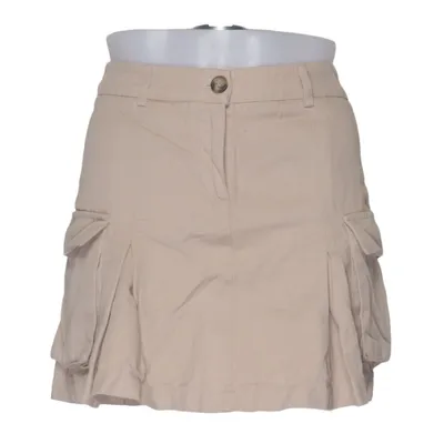 Nederdel (Beige) fra NA-KD Bomuld