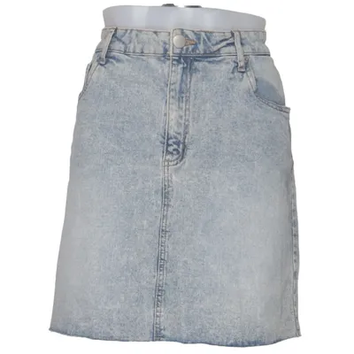 Denim skirt (Blue) from Cotton On Cotton, Elastane