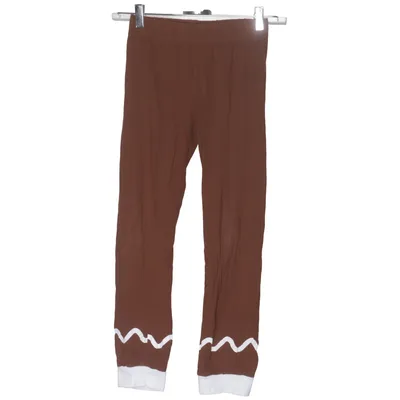 Pyjamahose (Braun, Weiß) von Christmas Collection Baumwolle