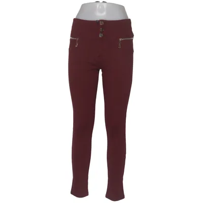 Pants (Red) from Shiny Design Cotton, Elastane, Nylon