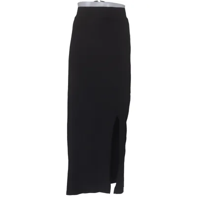 Maxi skirt (Black) from Even & Odd Elastane, Organic cotton