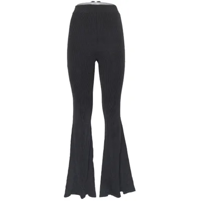 Palazzo broek (Grijs) van Monki Elastaan, Polyester, Viscose