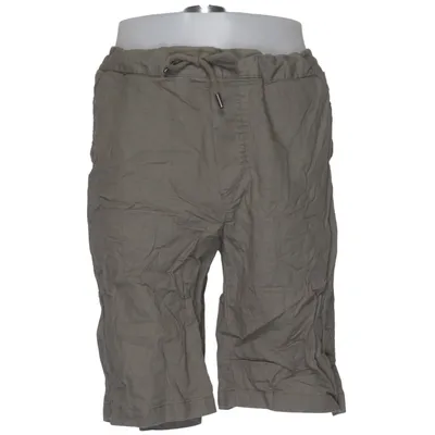 Shorts (Grøn) fra Dressmann Bomuld, Linned