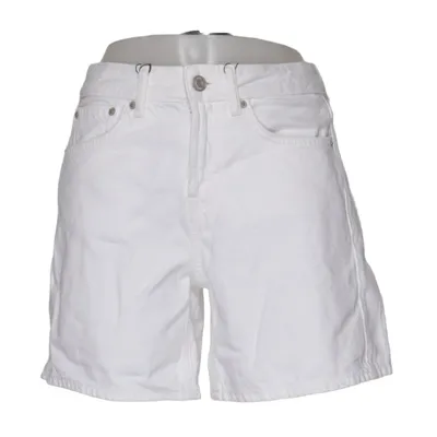 Jeansshorts (Hvid) fra Zara Bomuld