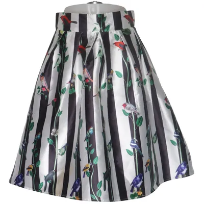 Jupe (Noir, Blanc, Multicolore) de Chicwish