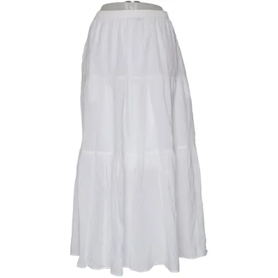 Maxi skirt (White) from Uniqlo Polyester