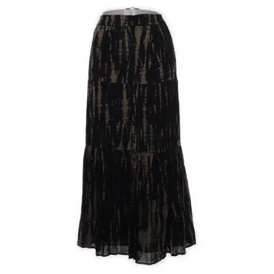 Maxi rok (Zwart, Beige) van Maison 123 Viscose