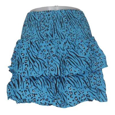 Nederdel (Blå, Sort, Hvid) fra ONLY Viscose