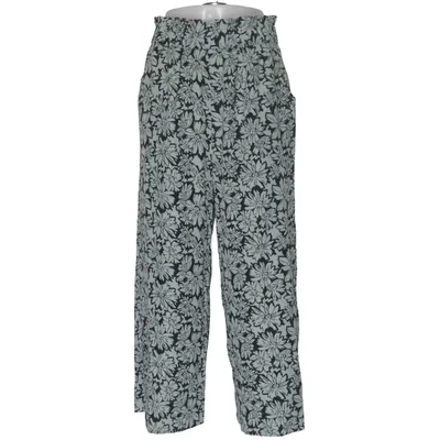 Palazzo broek (Zwart, Groen) van Seaside Polyester
