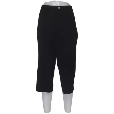 Pantacourt (Noir) de Nicole Farhi Polyamide, Laine