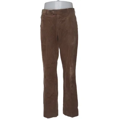 Corduroy broek (Bruin) van Basic Line Katoen, Elastaan, Polyamide