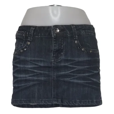 Denim skirt (Blue) from Monday Denim Cotton, Elastane, Polyester