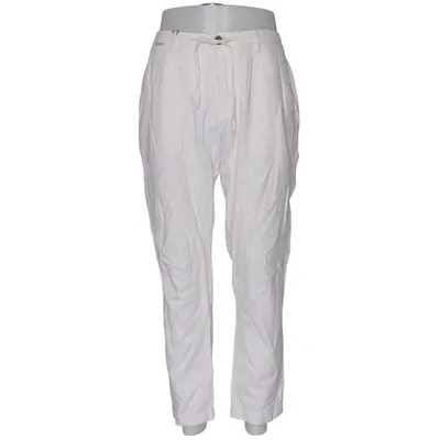 Pants (White) from Mr Marvis Linen, Organic cotton