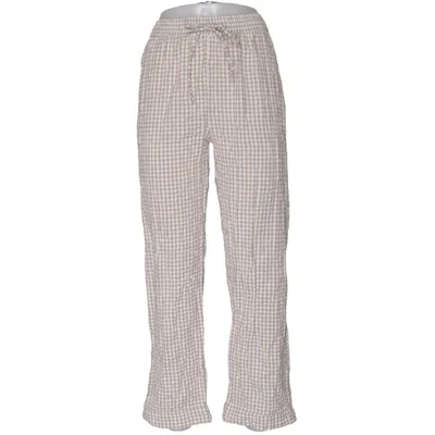 Pantalon de pyjama (Beige, Blanc) de Mango Coton